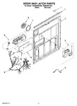 Diagram for 03 - Door And Latch Parts