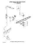 Diagram for 07 - Upper Wash And Rinse Parts