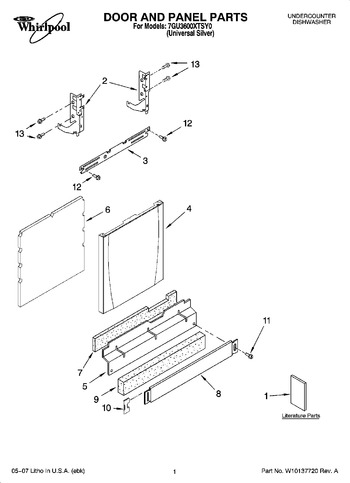 Diagram for 7GU3600XTSY0