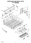 Diagram for 09 - Upper Rack And Track Parts