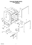 Diagram for 05 - Tub And Frame Parts