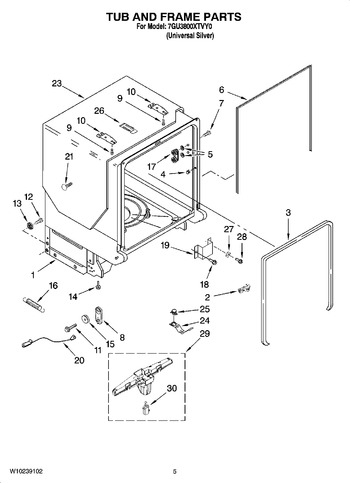 Diagram for 7GU3800XTVY0