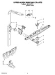 Diagram for 07 - Upper Wash And Rinse Parts