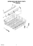 Diagram for 09 - Upper Rack And Track Parts