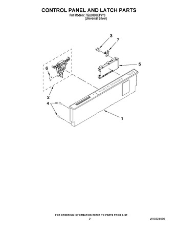 Diagram for 7GU3800XTVY3