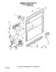 Diagram for 03 - Inner Door Parts