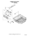 Diagram for 10 - Lower Rack Parts