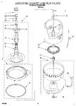 Diagram for 04 - Agitator, Basket And Tub