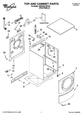 Diagram for 7MGHW9150PW0