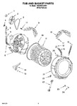 Diagram for 05 - Tub And Basket Parts