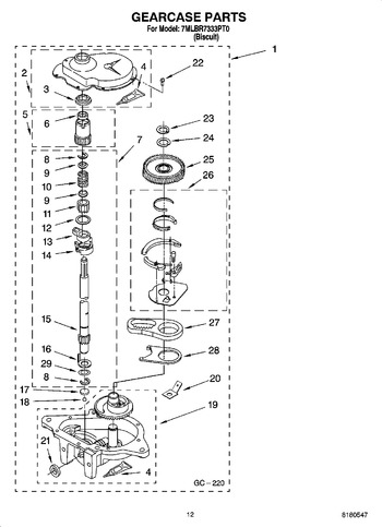 Diagram for 7MLBR7333PT0