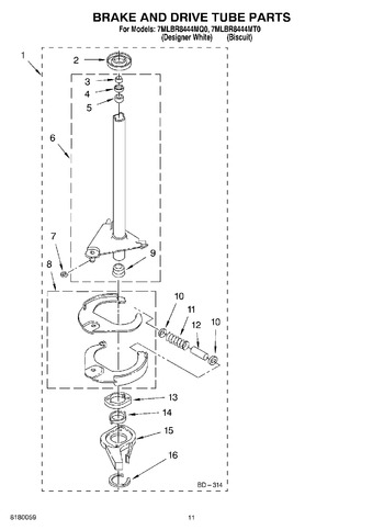 Diagram for 7MLBR8444MQ0