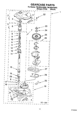 Diagram for 7MLBR8444MT0