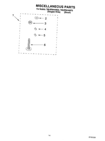 Diagram for 7MLBR8444MQ0