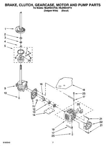 Diagram for 7MLBR8444PT0