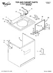 Diagram for 01 - Top And Cabinet Parts