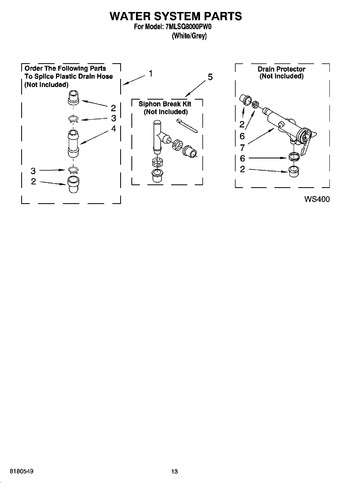 Diagram for 7MLSQ8000PW0