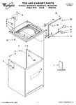 Diagram for 01 - Top And Cabinet Parts