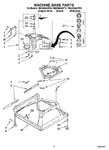 Diagram for 05 - Machine Base Parts