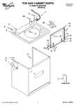 Diagram for 01 - Top And Cabinet Parts