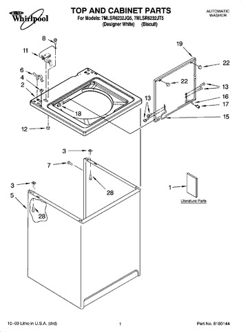 Diagram for 7MLSR6232JT5