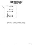 Diagram for 10 - Miscellaneous Parts Optional Parts (not Included)