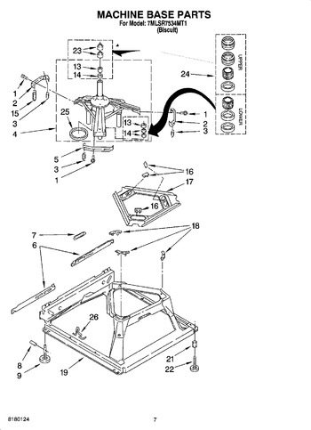 Diagram for 7MLSR7534MT1