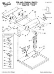 Diagram for 01 - Top And Console Parts