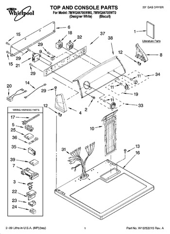 Diagram for 7MWG66705WT0