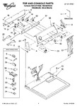 Diagram for 01 - Top And Console Parts