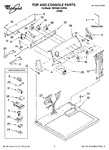 Diagram for 01 - Top And Console Parts