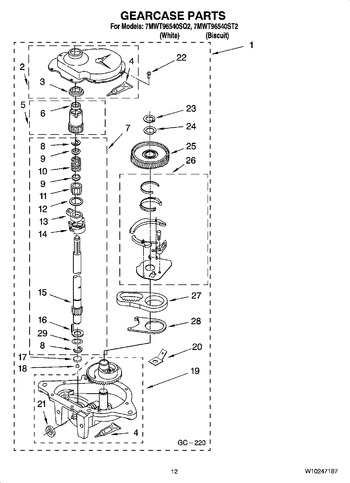 Diagram for 7MWT96540ST2