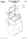 Diagram for 01 - Top And Cabinet Parts