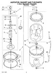 Diagram for 03 - Agitator, Basket And Tub Parts