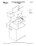 Diagram for 01 - Top And Cabinet Parts