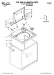 Diagram for 01 - Top And Cabinet Parts