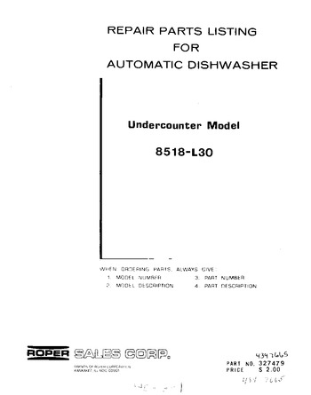 Diagram for 8518L30