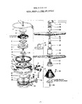 Diagram for 05 - Motor, Heater And Spray Arm