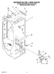 Diagram for 02 - Refrigerator Liner Parts