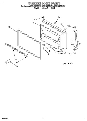 Diagram for 8ET19DKXDW01