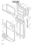 Diagram for 02 - Door Parts