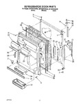 Diagram for 06 - Refrigerator Door