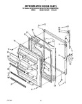 Diagram for 08 - Refrigerator Door, Lit/optional