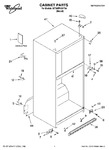 Diagram for 01 - Cabinet Parts