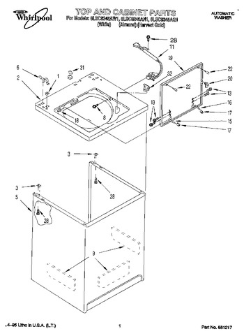 Diagram for 8LSC8245AG1