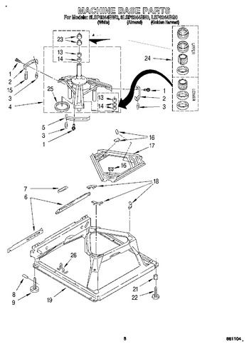 Diagram for 8LSP6244BW0