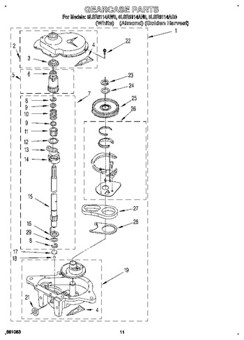 Diagram for 8LSR6114AW0