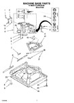 Diagram for 04 - Machine Base Parts