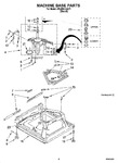 Diagram for 05 - Machine Base Parts