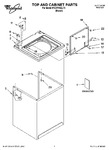 Diagram for 01 - Top And Cabinet Parts